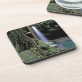 Dominica, Smaragdpoel, Waterval. Bier Onderzetter (Linkerzijde)