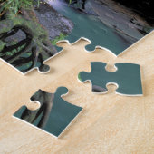 Dominica, Smaragdpoel, Waterval. Legpuzzel (Zijkant)