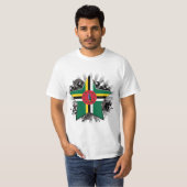 Dominica Star T-shirt (Voorkant volledig)