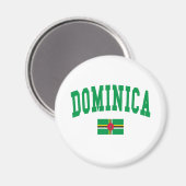 Dominica Stijl Magneet (Voorkant / Achterkant)