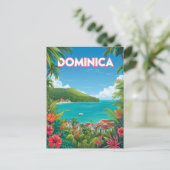  Dominica Tropical Island reizen Briefkaart (Staand voorkant)
