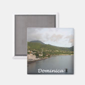 Dominica Uitzicht Magneet (Voorkant / Achterkant)