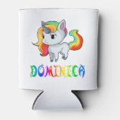 Dominica Unicorn Blikjeskoeler (Voorkant)