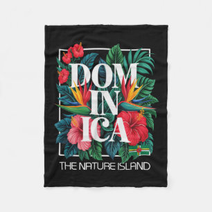 Dominica vakantie eiland West-Indië Caribisch gebi Fleece Deken