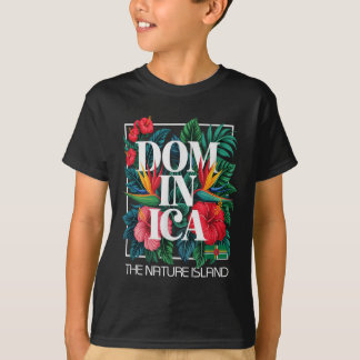 Dominica vakantie eiland West-Indië Caribisch gebi T-shirt