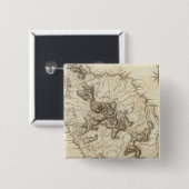 Dominica Vierkante Button 5,1 Cm (Voorkant /achterkant)