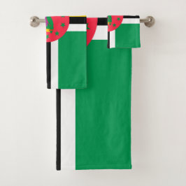 Dominica-vlag Bad Handdoek