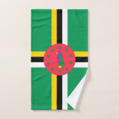Dominica-vlag Bad Handdoek (Handdoek)
