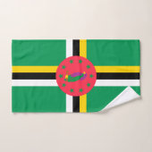 Dominica-vlag Bad Handdoek (Handdoek)