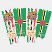 Dominica-vlag Bedankdoosjes (Ongevouwen)