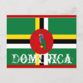 Dominica-vlag Briefkaart (Voorkant)