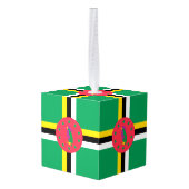 Dominica-vlag Decoratie (Achter hoekig)
