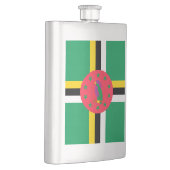 Dominica-vlag Flacon (Rechts)