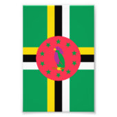 Dominica-vlag Foto Afdruk (Voorkant)