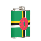 Dominica-vlag Heupfles (Rechts)