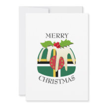 DOMINICA-VLAG | kerstpudding | feestelijk