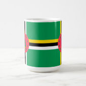 Dominica-vlag Koffiemok (Center)