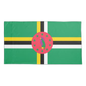 Dominica-vlag Kussensloop (Achterkant)