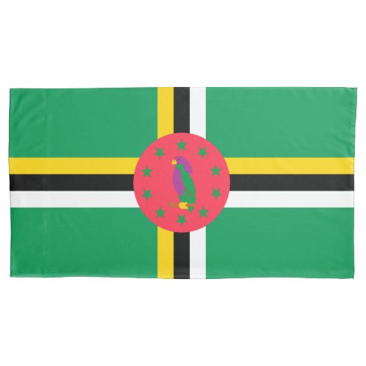 Dominica-vlag Kussensloop (Voorkant)