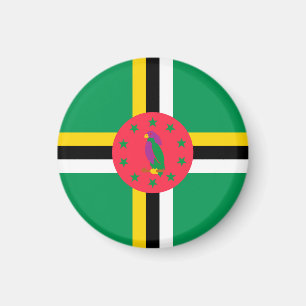 Dominica-vlag Magneet