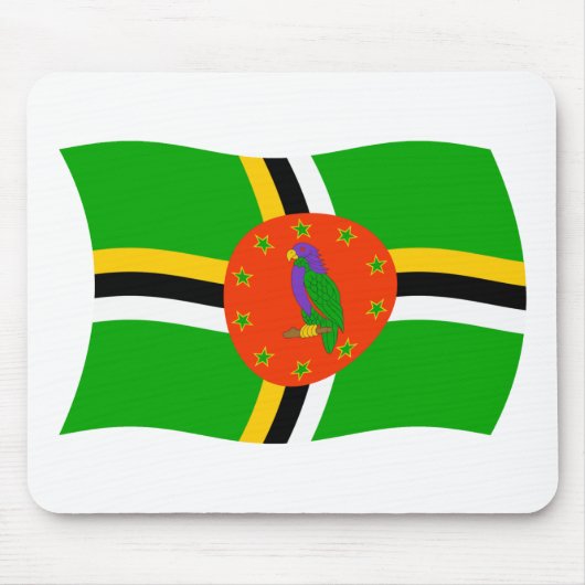 Dominica Vlag Muismat (Voorkant)