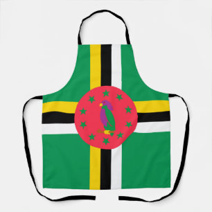 Dominica-vlag Schort