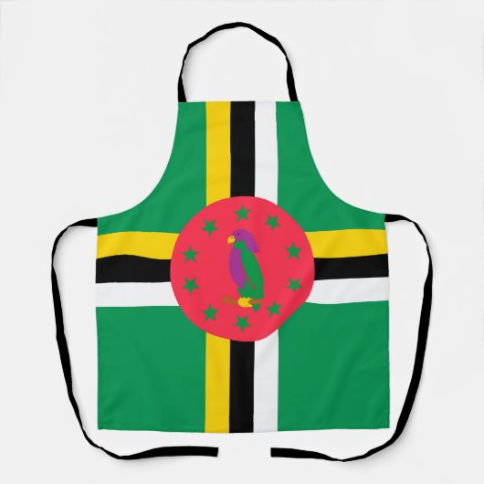 Dominica-vlag Schort (Voorkant)