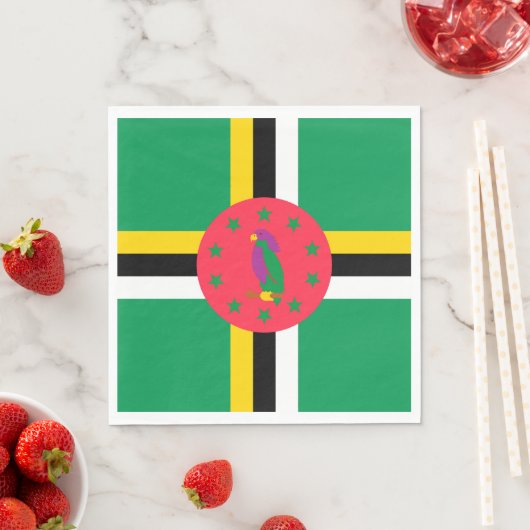 Dominica-vlag Servet (Insitu)