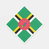 Dominica-vlag Servet (Hoek)