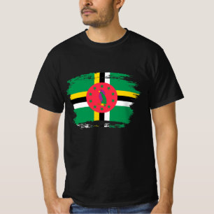 Dominica-vlag T-shirt