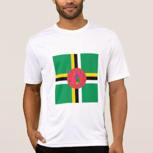 Dominica-vlag T-shirt