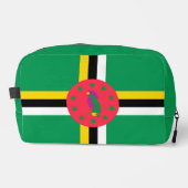Dominica-vlag Toilettasje (Voorkant)