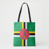 Dominica-vlag Tote Bag (Voorkant)
