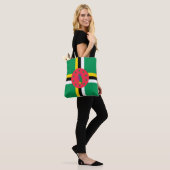 Dominica-vlag Tote Bag (Op model)