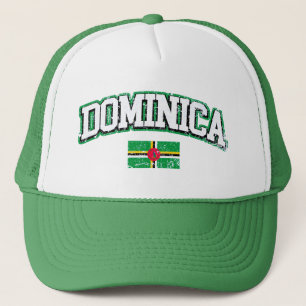 Dominica  vlag trucker pet