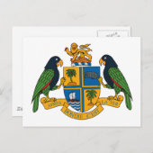 Dominica Wapenmunt Briefkaart (Voorkant / Achterkant)