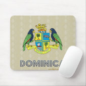 Dominica Wapenmunt Muismat (Met muis)