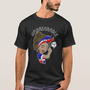 Dominicaans meisje onbreekbaar in erfgoedDominicaa T-shirt