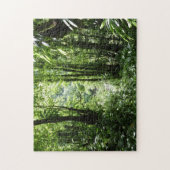 Dominicaans regenwoud II Tropisch groen Legpuzzel (Verticaal)