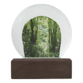 Dominicaans regenwoud II Tropisch groen Sneeuwbol (Achterkant)