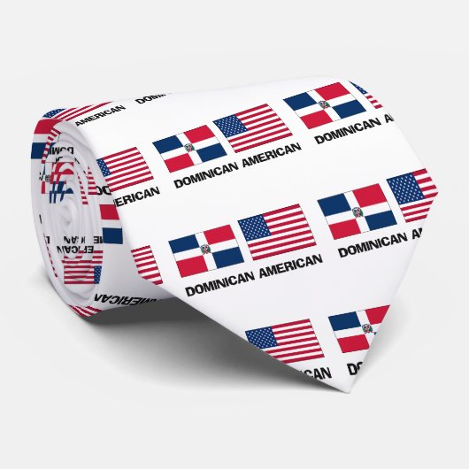 Dominicaanse Amerikaan Stropdas (Opgerold)