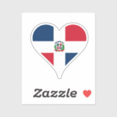 Dominicaanse Amor Sticker (Vel)