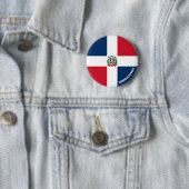 Dominicaanse Button voor het charmeren van patriot (In situ)