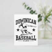 Dominicaanse honkbal briefkaart (Staand voorkant)