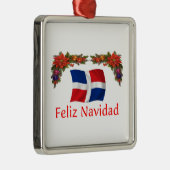 Dominicaanse Kerstmis Metalen Ornament (Rechts)