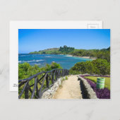 Dominicaanse kustlijn briefkaart (Voorkant / Achterkant)