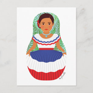 Dominicaanse Matryoshka Briefkaart