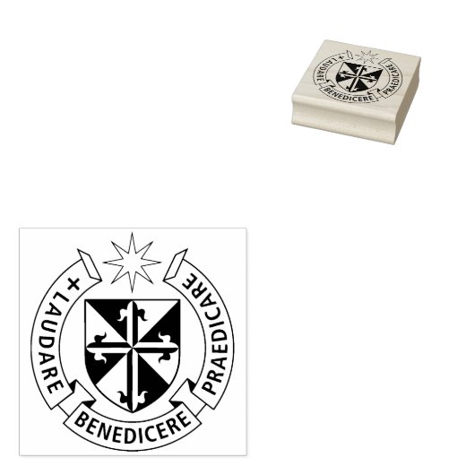 Dominicaanse orde houten stempel (Gestempeld)