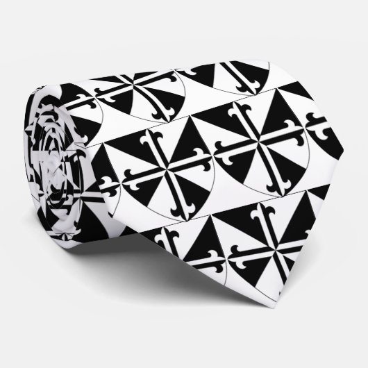 Dominicaanse Orde Necktie Stropdas (Opgerold)