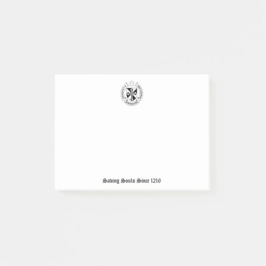 Dominicaanse orde Post-it Notes (Voorkant)